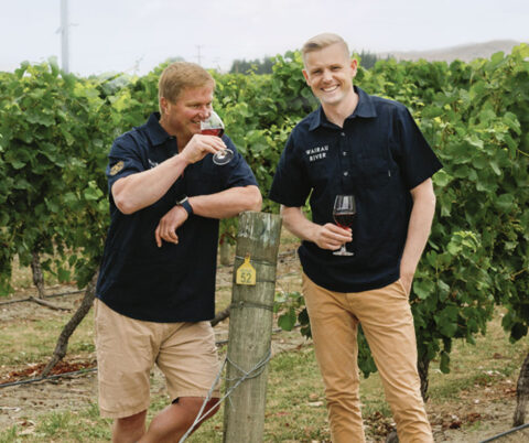 Wairau River winemakers Sam Rose and Nick Entwistle